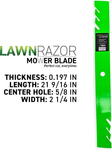 Vista 2 de 8TEN LawnRAZOR - Cuchilla para Toro 79214 Timecutter Z 42" Deck 106-8744-03 96-362 (talada) 2