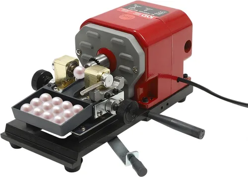Vista 8 de WANLECY Perforadora de perlas de 450 W, perforadora de coral, máquina de perforación ámbar con caja de almacenamiento de velocidad ajustable