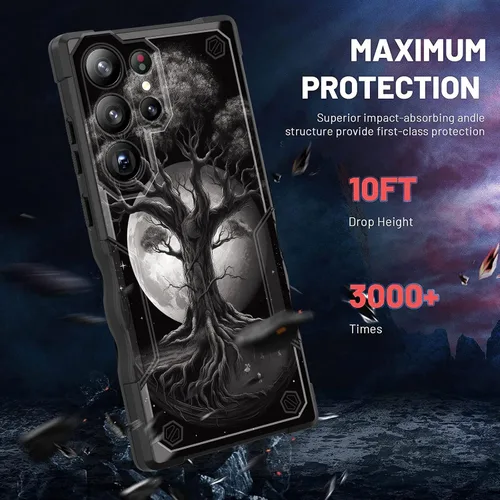 Vista 155 de Funda para Galaxy A14 5G, [Doble Capa][Protección contra Caídas de Grado Militar de 10 Pies] [Antideslizante] Funda Resistente a Prueba de Golpes