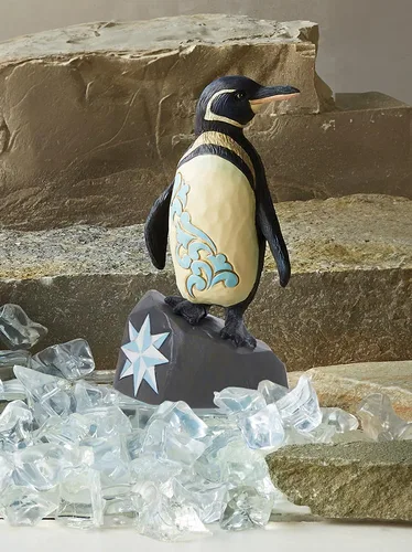 Vista 2 de Enesco Jim Shore - Figura de pingüino de Galápagos, colección Animal Planet, 6 pulgadas de alto