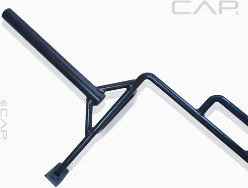 Vista 6 de Cap Olympic Open Trap Bar Hex, encogimiento, peso muerto