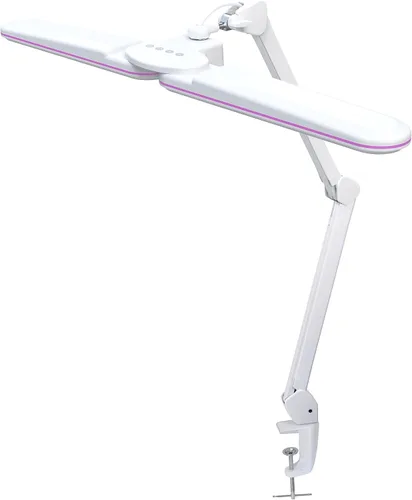 Vista 10 de Neatfi Elite HD XL - Lámpara LED de escritorio, 3 modos de luz, 90 piezas SMD LED, atenuación no polar, iluminación brillante que cuida los ojos
