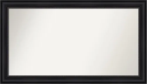 Vista 76 de Amanti Art Espejo personalizado, espejo de baño negro Astor, espejo de pared o espejo de tocador de baño sobre el fregadero (25 x 25 pulgadas)