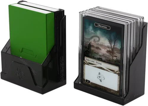 Vista 6 de Gamegenic Bastion 50+ XL Deck Box - Compacta, segura y perfectamente organizada para tus tarjetas intercambiables. Protege de forma segura más de 50