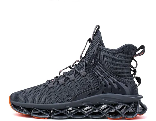 Vista 2 de Zapatos deportivos cómodos para correr para hombre, cómodos, atléticos, para caminar y caminar, a la moda, tenis
