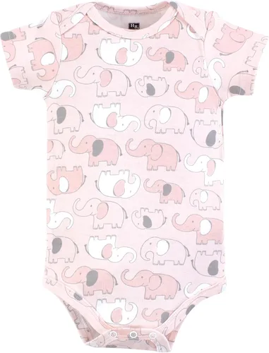 Vista 118 de Hudson Baby baby-girls Cotton Bodysuits 3-pack