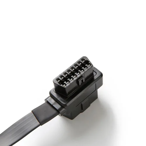 Vista 2 de bbfly-A9 OBD II OBD2 Adaptador de cable con extensión divisora de 16 pines, 1 macho y 2 hembras (2 pies/60CM)