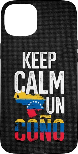 Vista 9 de Funda para iPhone 17 con diseño de bandera de Venezuela Pride Venezuela Girl Boy Flag Keep Calm Un Cono