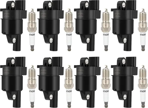 Vista 37 de ECCPP Bobinas de encendido compatibles con Dodge Caravan, B150, B250, B350, B2500, B3500, Dakota 1991-1997, repuesto para UF97 5C1707 para viajes