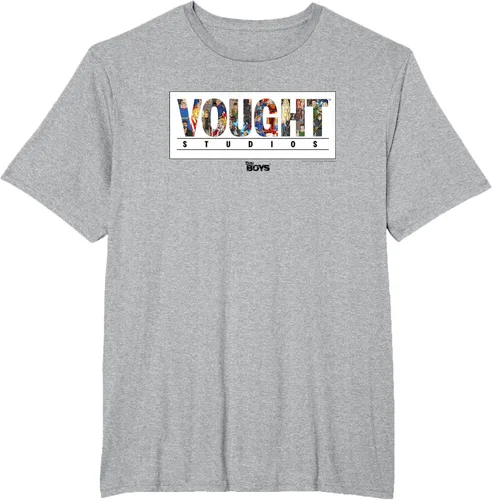 Vista 14 de The Boys Vought Comic Logo - Camiseta, Azul / Patchwork, S Azul Marino