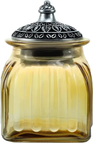 Vista 11 de Tarro de cristal vintage para dulces con tapa, tarro de alimentos, frasco de nueces, joyero, para boda, dulces, bufé, almacenamiento de cocina