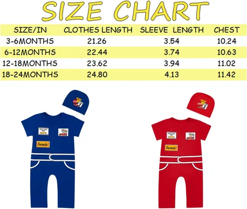 Vista 7 de Auggle Disfraz de uniforme de Halloween para bebé niño y niña, mameluco de una pieza con sombrero
