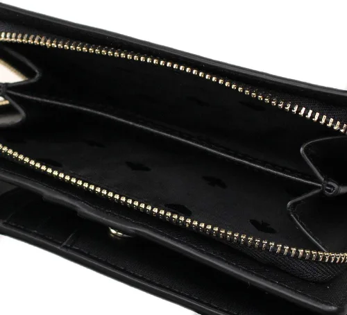 Vista 4 de Kate Spade New York Cameron Billetera Doble Mediano Negro 001, Billetera plegable