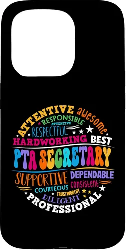 Vista 14 de iPhone 16 Parents Teacher Association Team Supporter PTA Secretary Case