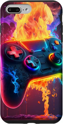 Vista 12 de Gamer Aesthetic Graphic Gaming Video Games Boys Funda para iPhone 17 para adolescentes y niños