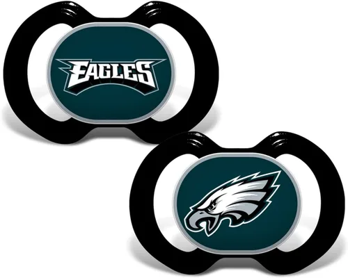 Vista 27 de Baby Fanatic NFL - Chupetes unisex para bebé, 2