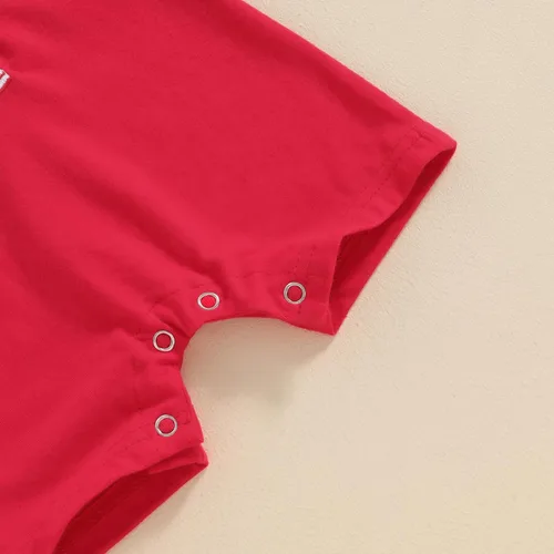 Vista 13 de FYBITBO Ropa de bebé niño niña Santa manga larga mono mameluco recién nacido primera Navidad traje de una pieza