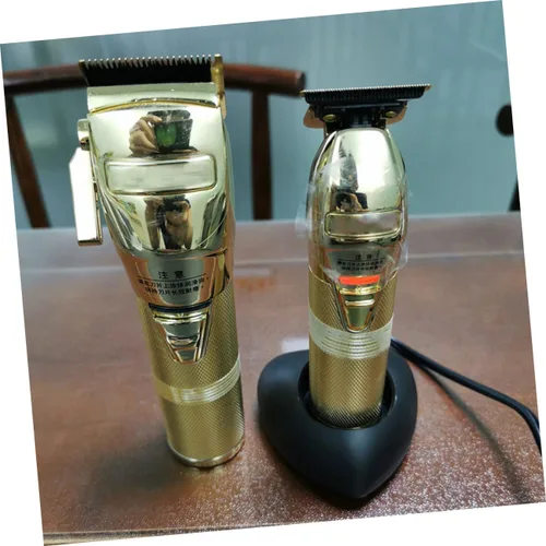 Vista 8 de Clipper Base de Carga Práctica Cortadora de Pelo Soporte Cargador Compatible Senior Sterling Cordless Clippers