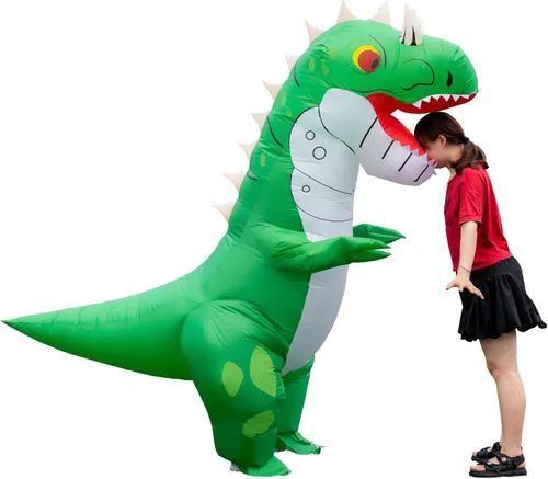 Vista 5 de Dceroyil Disfraz inflable divertido para adultos, disfraz inflable original para Navidad, Halloween
