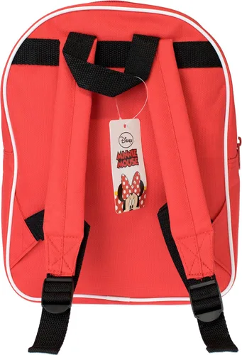 Vista 3 de Disney Minnie Mouse - Mochila con lazo para niñas Rojo talla única Viajar