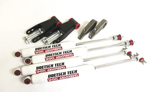 Vista 5 de Compatible con el kit de elevación de camioneta Ford Ranger, llaves de torsión elevadas delanteras ajustables de 1-3 pulgadas + grilletes