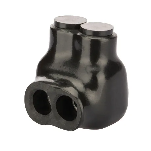 Vista 16 de Polaris - Conector aislado gris para conductor de cobre flexible de filamento fino, rango de cables 1-10 AWG y 2-10 AWG, 2 puertos, hexagonal