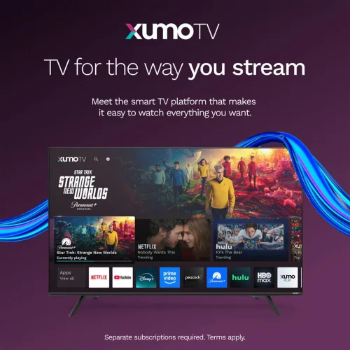 Vista 3 de Element E300AE24CG 24 pulgadas Clase Genesis Series 720p HD LED Smart Xumo TV