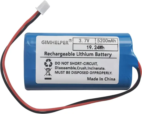 Vista 5 de Batería de iones de litio de 5200 mAh 3.7 V (actualizada) 3.7 V 5200 mAh Batería de litio recargable compatible con múltiples dispositivos 3.7 V