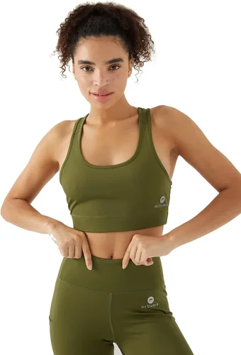 Vista 2 de ACTIVERA Workout Womens Sports Bras Padded Racerback, High Impact Sport Bra Fitness, Yoga, Pilates, Running Crop Tank Top