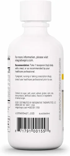 Vista 3 de Integrative Therapeutics Hierro líquido – Suplemento de apoyo energético* – con vitamina B12 y folato – Suplemento líquido para mayor comodidad