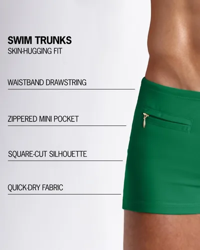 Vista 34 de Bang Men's Swimwear - Swim Trunk - Square Cut Bathing Suit for Men