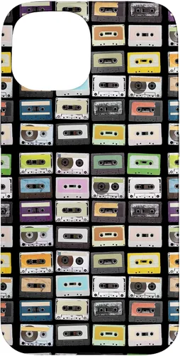 Vista 6 de Cassette Tapes Nostalgic Mixtape Music Graphic Case for iPhone 17
