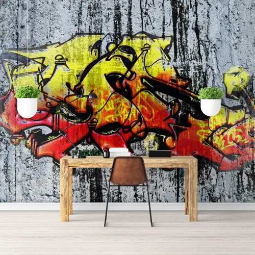 Vista 18 de Empapelado autoadhesivo grande Wall26, series mural de pared, WMR-WP-X-D838-66x24x4