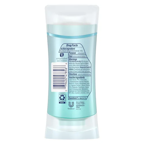 Vista 2 de Degree Desodorante Antitranspirante Protección contra el Sudor y Olor de 72 Horas Desodorante de Coco Fresco para Mujeres con Tecnología MotionSense