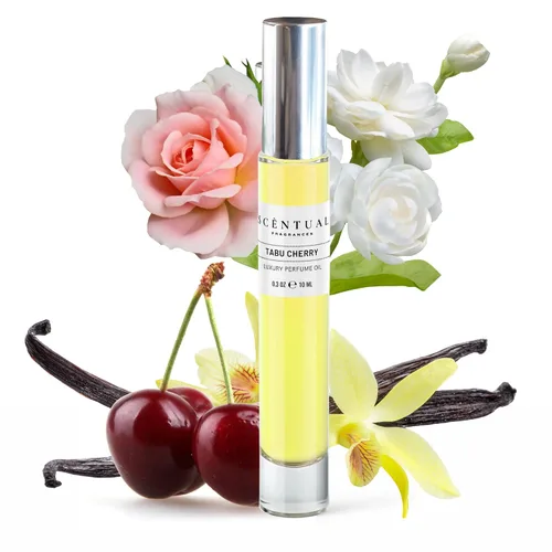 Vista 6 de Scentual Fragrances, Aceite de perfume de lujo, ultra concentrado para mujeres, aceite de fragancia roll-on de larga duración, mini perfume de viaje