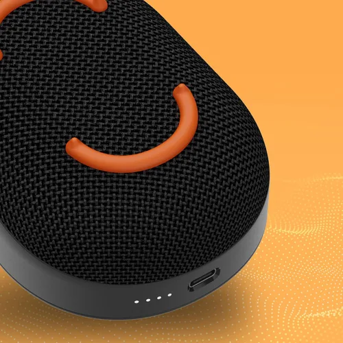 Vista 4 de Skullcandy Kilo - Altavoz Bluetooth inalámbrico, IPX7, impermeable, mini altavoz Bluetooth con batería de 24 horas, radiador pasivo de disparo hacia
