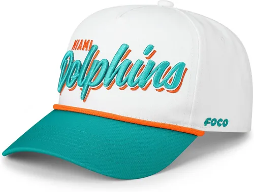 Vista 25 de FOCO Gorra con logotipo del equipo de la NFL para hombre con script Monty