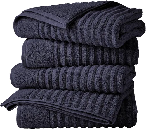 Vista 20 de Great Bay Home Juego de 6 toallas de mano – Toallas 100% algodón – Toallas absorbentes y de secado rápido para el baño (Duna)