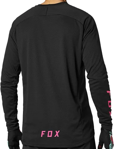 Vista 2 de Fox Racing Camiseta de ciclismo de montaña de manga larga para hombre