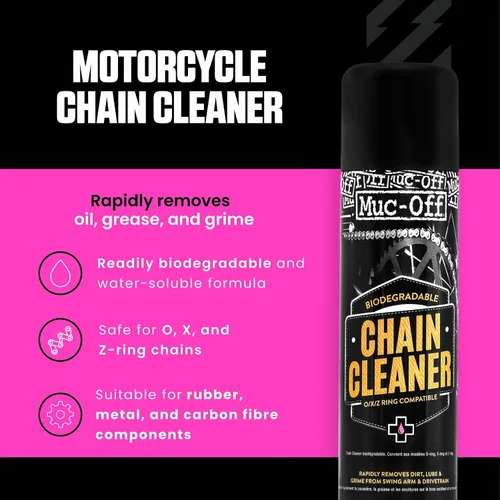 Vista 2 de Muc-Off - Limpiador de cadenas para motocicleta, 13.5 fl oz.
