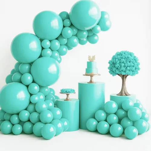 Vista 17 de Kit de arco de globos dorados de 147 piezas, globos metálicos dorados de diferentes tamaños para decoraciones de cumpleaños, baby shower, fiesta
