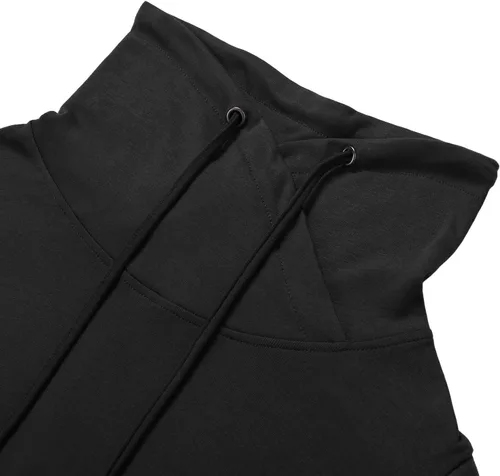 Vista 5 de Bulotus Túnica casual de manga larga con cuello redondo para mujer con bolsillos