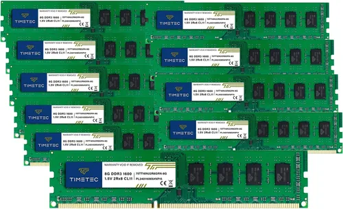 Vista 11 de Timetec Hynix Módulo de memoria grado A, IC, de 1600 megahercios, (PC3 12800), no ECC, sin memoria intermedia, CL11 de 1.35/1.5 voltios, con 240