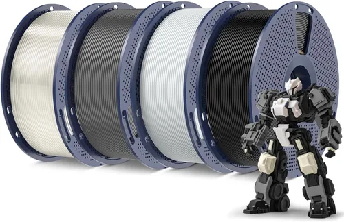 Vista 17 de SUNLU - Filamento PLA Plus para impresora 3D, 1.75 mm, bobina de 1 kg (2.2 lb), enrollado de forma ordenada, precisión dimensional ±0.02 mm