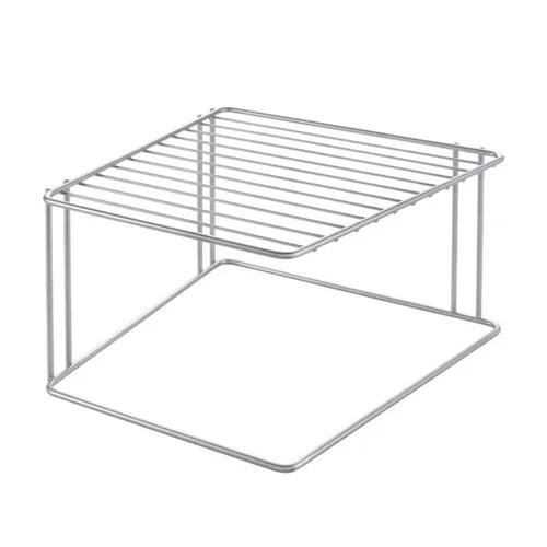 Vista 3 de Organizador para Armario de Cocina Metaltex Boxe 2 Estantes Metal (25 x 25 x 15 cm)