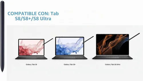 Vista 3 de Lápiz óptico para Galaxy Tab S8/S8+/S8 Ultra, color negro
