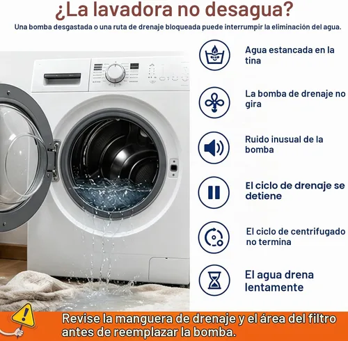 Vista 2 de DC31-00054A Conjunto de bomba de drenaje de lavadora para Samsung