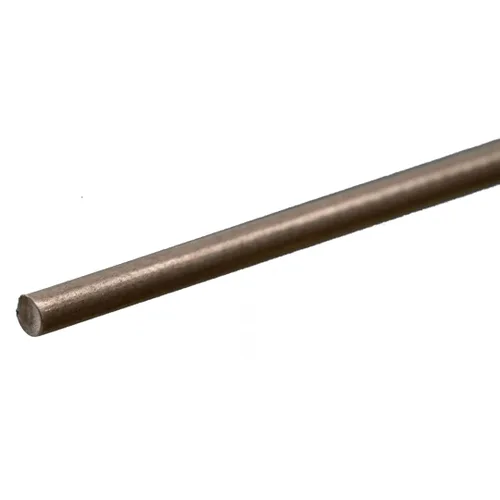 Vista 4 de K&S 87147 - Varilla redonda de acero inoxidable con metales de precisión de 1/2 pulgada de diámetro exterior x 12 pulgadas de largo, construcción