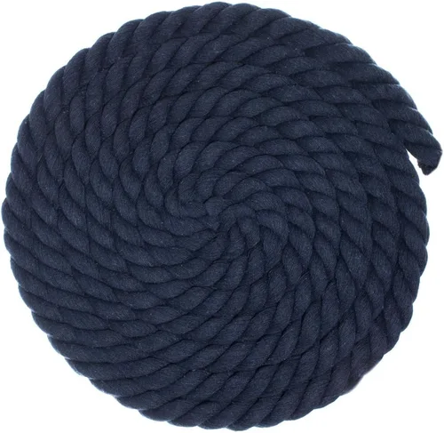 Vista 36 de West Coast Paracord - Cuerda de algodón natural trenzada de 3 hebras, 1/4, 1/2, 5/8, 3/4, y 1 pulgada de diámetro, 10, 25, 50, 100 pies Backwoods