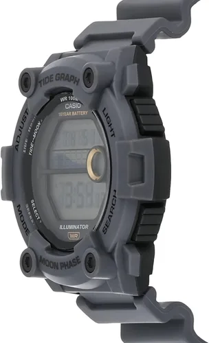 Vista 3 de Casio WS1300H Series Digital Watch 100 Meter Water Resistance LED Backlight 1/100 SEC Stopwatch Tide Graph Coundtown Timer LED Light